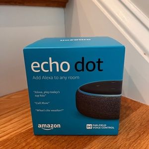 Amazon Echo Dot (3rd Generation) Smart Speaker - Charcoal